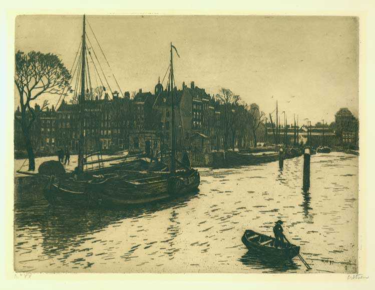 WILLEM ARNOLD WITSEN (1860 - Amsterdam - 1923)