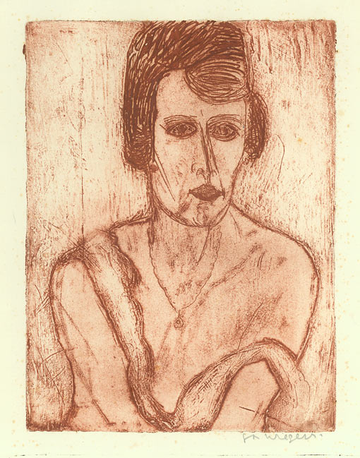 JAN WIEGERS 1893 Kommerzijl - 1959 Amsterdam